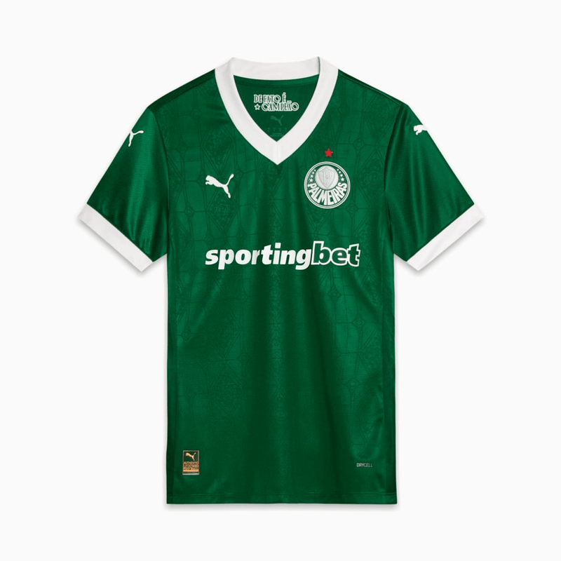 PRÉ VENDA CAMISA VERDÃO I TITULAR 2025/26 VERSÃO AUTHENTIC JOGADOR VERDE