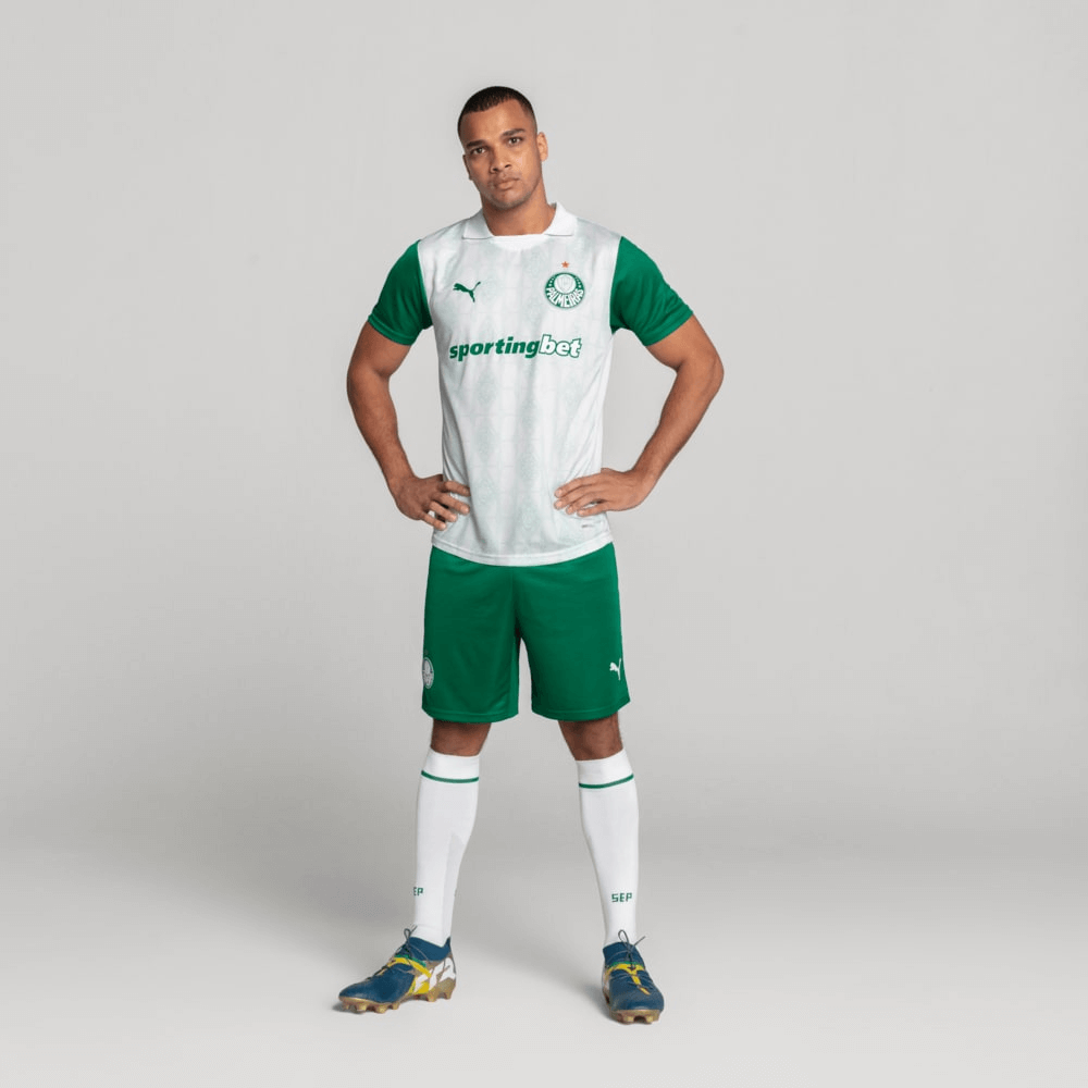 CAMISA VERDÃO II RESERVA 2025/26 VERSÃO AUTHENTIC JOGADOR BRANCA