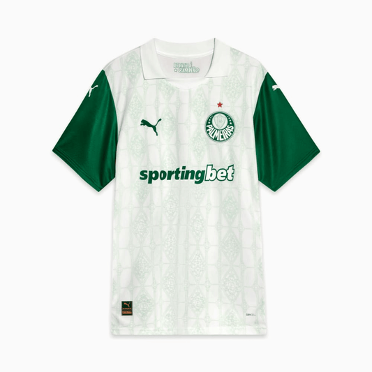 CAMISA VERDÃO II RESERVA 2025/26 VERSÃO AUTHENTIC JOGADOR BRANCA