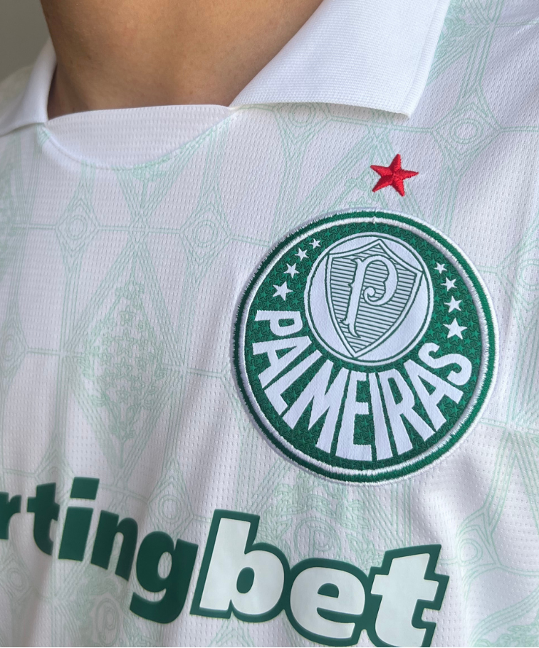 CAMISA VERDÃO RESERVA II 2025/26 TORCEDOR BRANCA