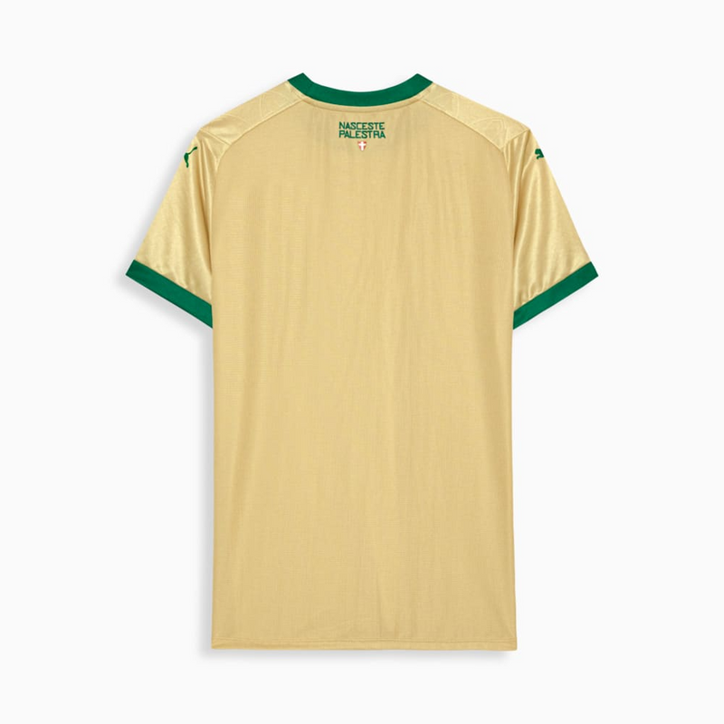 CAMISA FEMININA PALMEIRAS III THIRD 2024/25 DOURADA