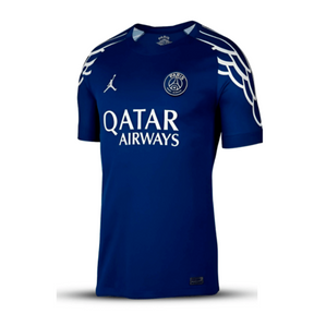COMPRA CAMISA PSG AZUL MANGA DE ASA BRANCA 2025 CHAMPIONS LEAGUE