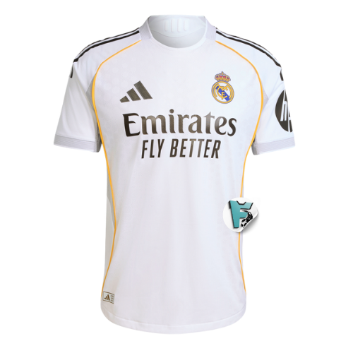 CAMISA REAL MADRID I TITULAR 2025/26 AUTHENTIC VERSÃO JOGADOR