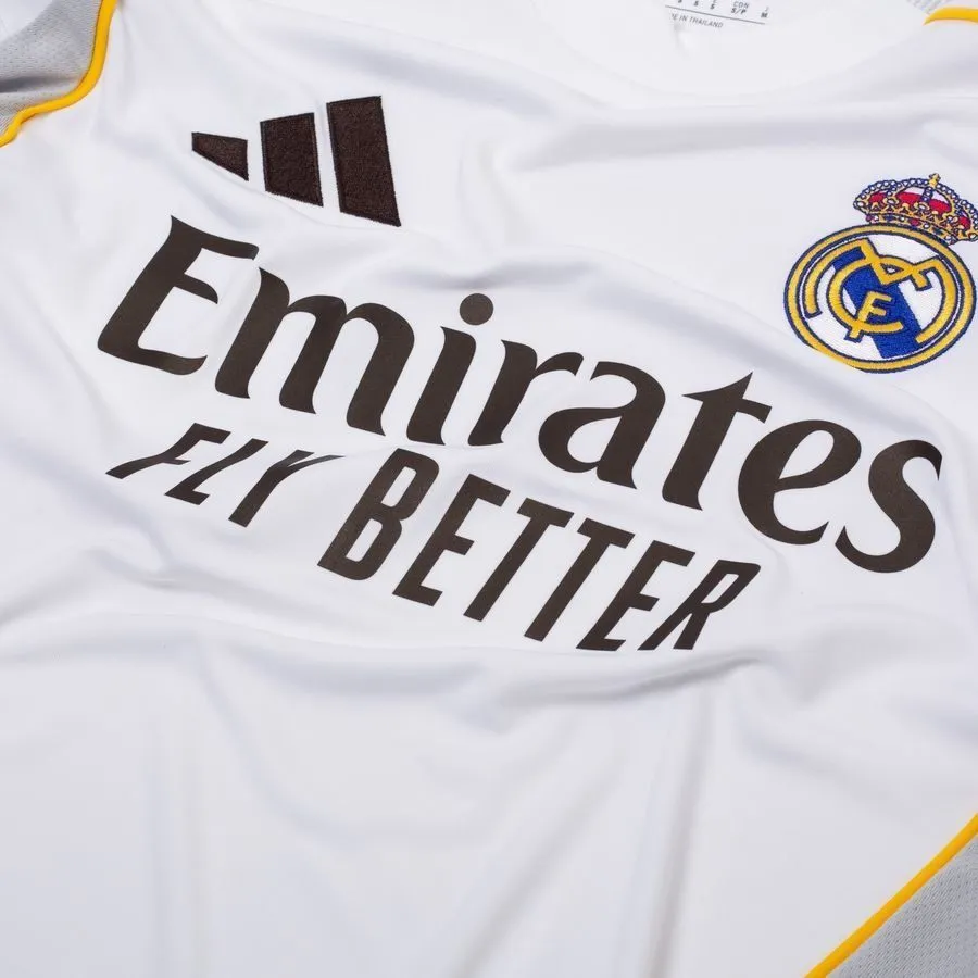 CAMISA REAL MADRID TITULAR I 2025/26 TORCEDOR MASCULINA