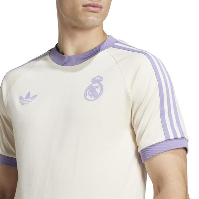 CAMISA REAL MADRID ORIGINALS TEE CREME/LILÁS