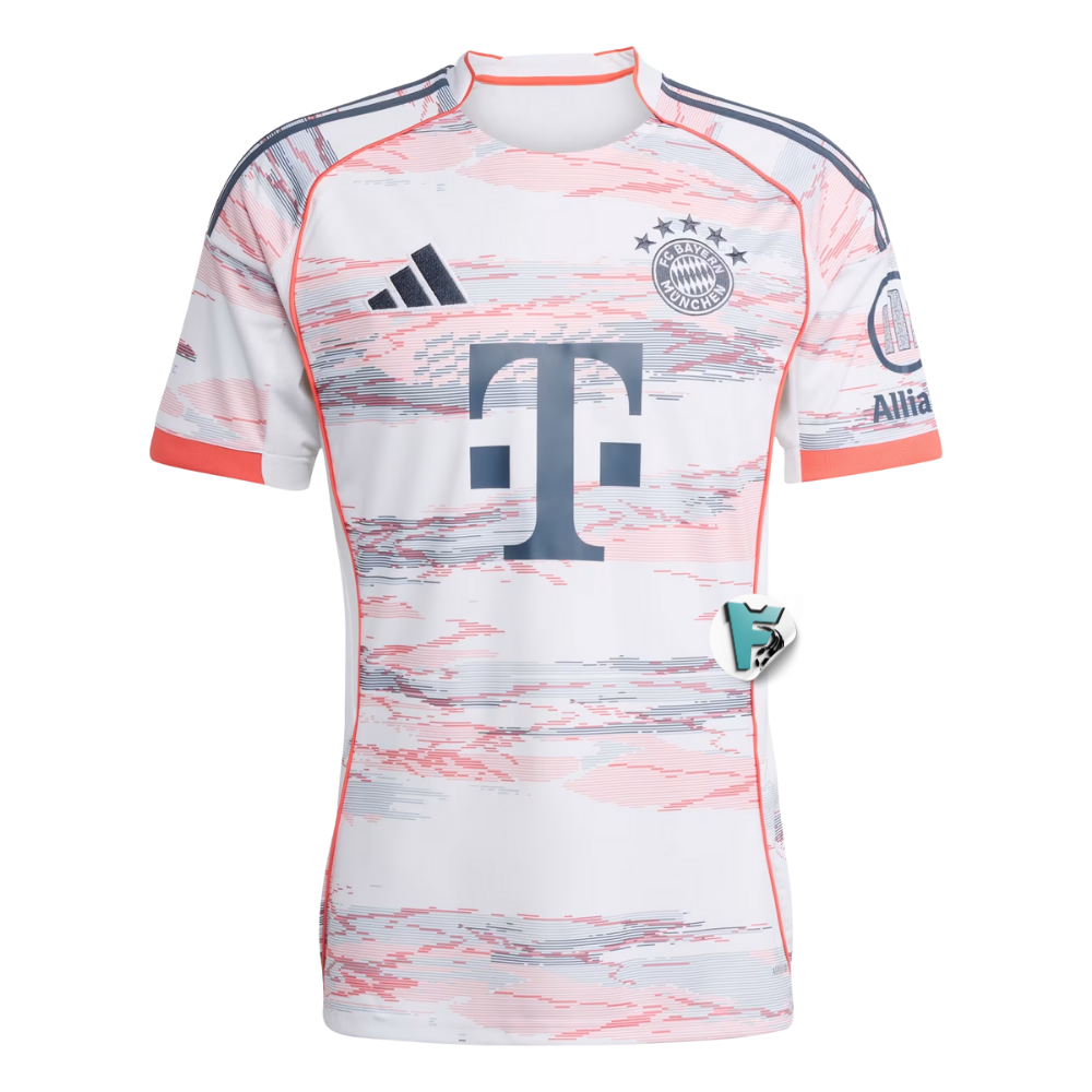 CAMISA RESERVA II BAYERN DE MUNIQUE MUNDIAL DE CLUBES 2025 TORCEDOR MASCULINA