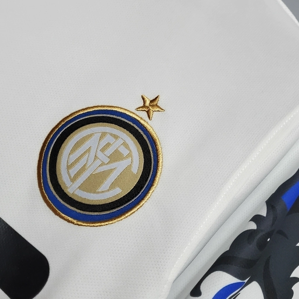 Camisa Retrô Inter de Milão 2010/11 Reserva branca