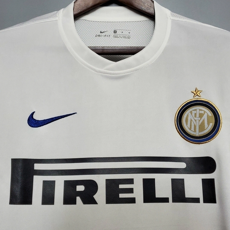 Camisa Retrô Inter de Milão 2010/11 Reserva branca