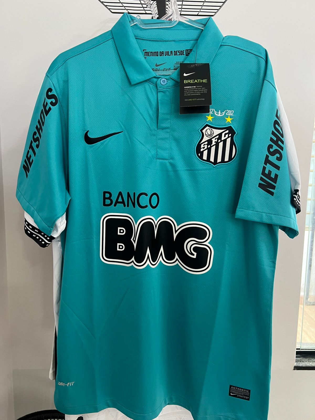 CAMISA RETRO PEIXE 2012 PRONTA ENTREGA
