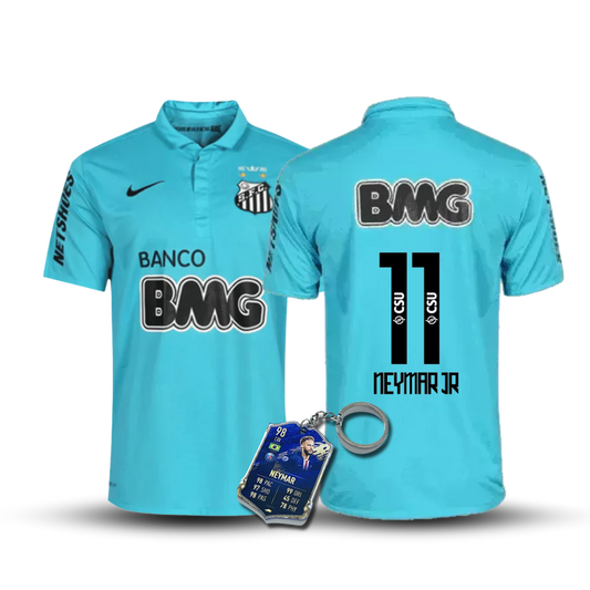 comprar camisa do neymar 2012 azul  nike  neymar  11 libertadores oficial entrega rapida