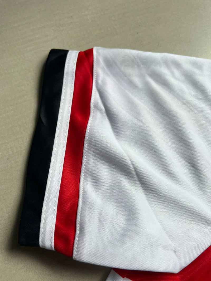 CAMISA SÃO PAULO TITULAR I 2025/26 TORCEDOR BRANCA PRONTA ENTREGA