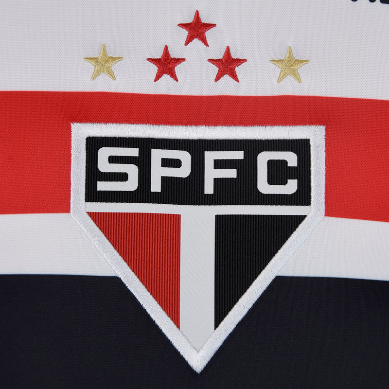 CAMISA SÃO PAULO TITULAR I 2025/26 TORCEDOR BRANCA