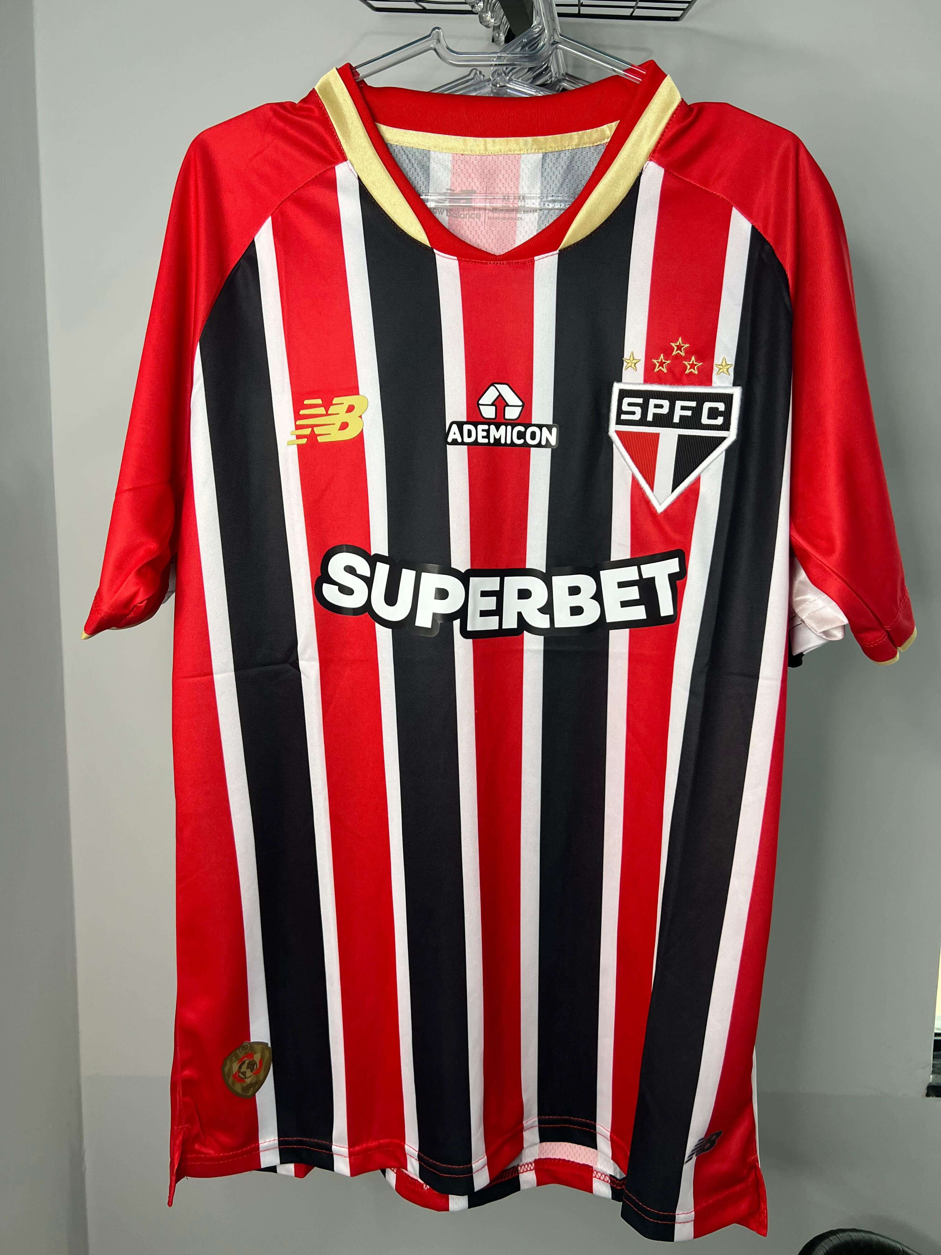 CAMISA SÃO PAULO RESERVA II 2025/26 TORCEDOR TRICOLOR PRONTA ENTREGA