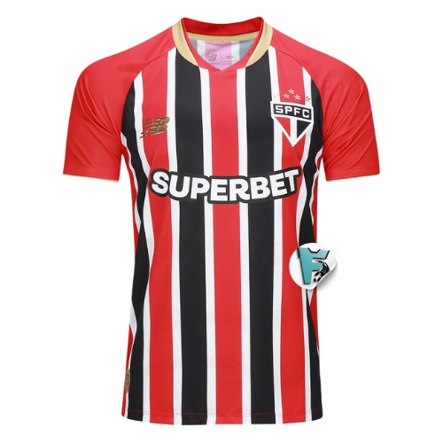 CAMISA SÃO PAULO II RESERVA 2025/26 VERSÃO JOGADOR TRICOLOR