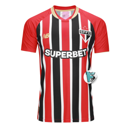 CAMISA SÃO PAULO II RESERVA  2025/26 TORCEDOR TRICOLOR MASCULINA