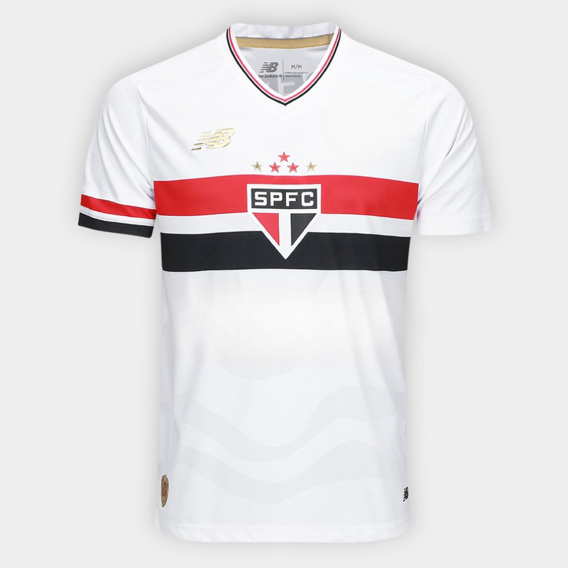 CAMISA SÃO PAULO TITULAR I 2025/26 TORCEDOR BRANCA