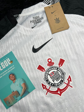 CAMISA TIMAO I TITULAR 2025/26 VERSÃO JOGADOR BRANCA MASCULINA