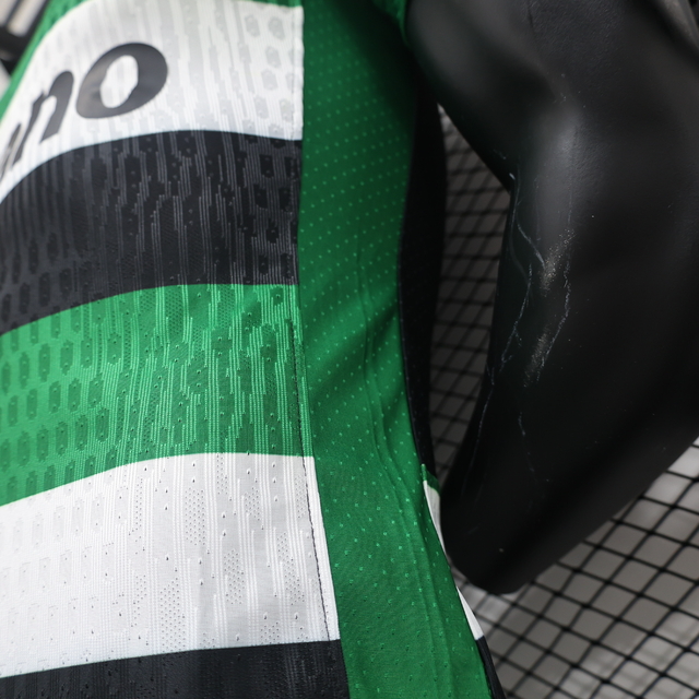 CAMISA SPORTING PORTUGAL TITULAR 2024/25 VERSÃO JOGADOR