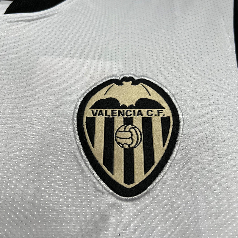 CAMISA VALENCIA I HOME 2024/25 TORCEDOR BRANCA