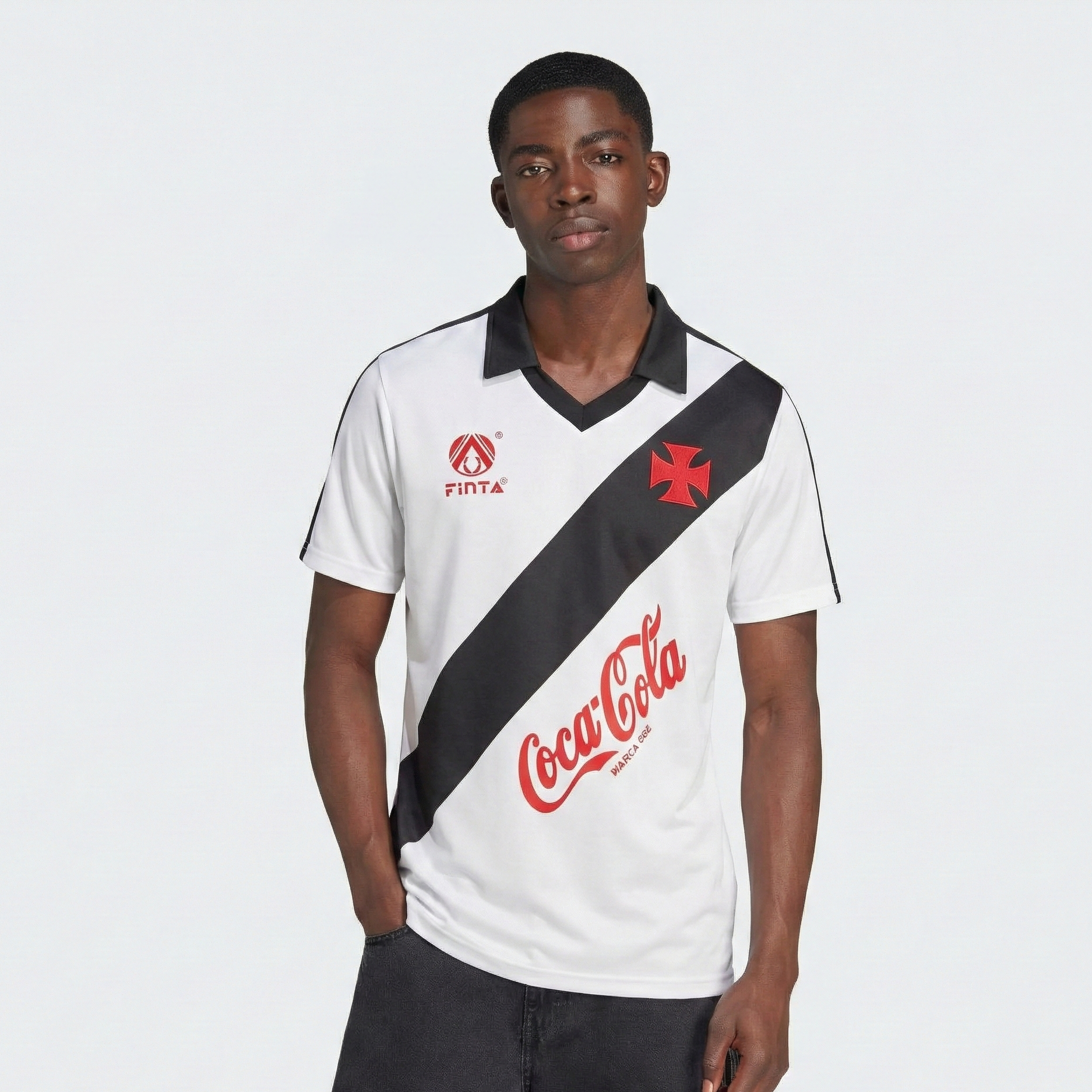 CAMISA RETRÔ VASCO DA GAMA AWAY 1988