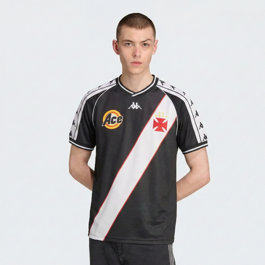 CAMISA RETRÔ VASCO DA GAMA BLACK 2000