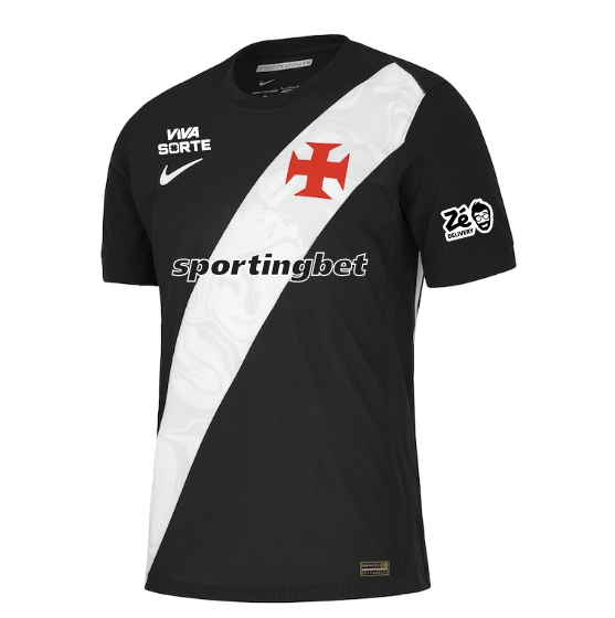 CAMISA VASCO TITULAR I 2025/26 MASCULINA TORCEDOR PRONTA ENTREGA
