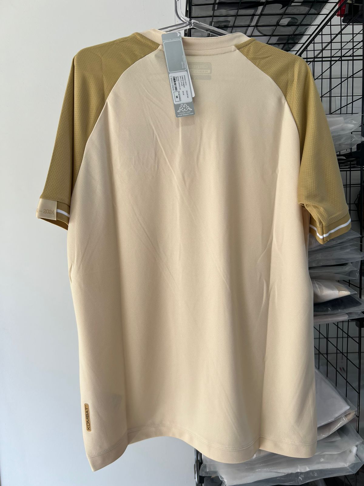 CAMISA VASCO III TERCEIRA 2024/25 TORCEDOR CREME/BEGE