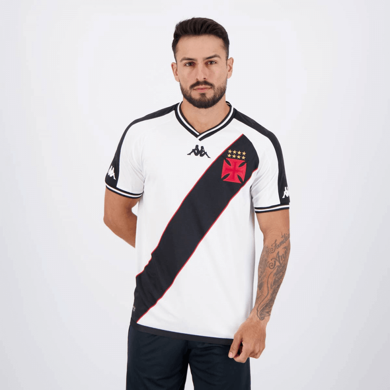 camisa_kappa_vasco_ii_brasileirão_lançamento_torcedor_branca_2024-25_home_roberto_dinamite_payet