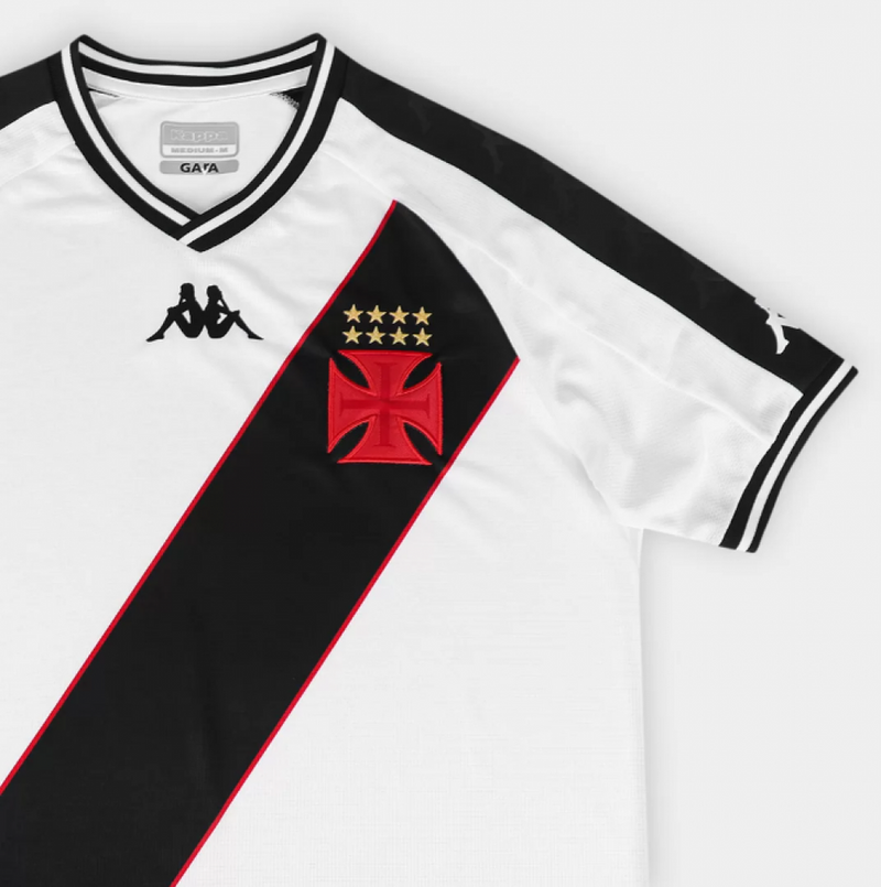 camisa_kappa_vasco_ii_brasileirão_lançamento_torcedor_branca_2024-25_home_roberto_dinamite_payet