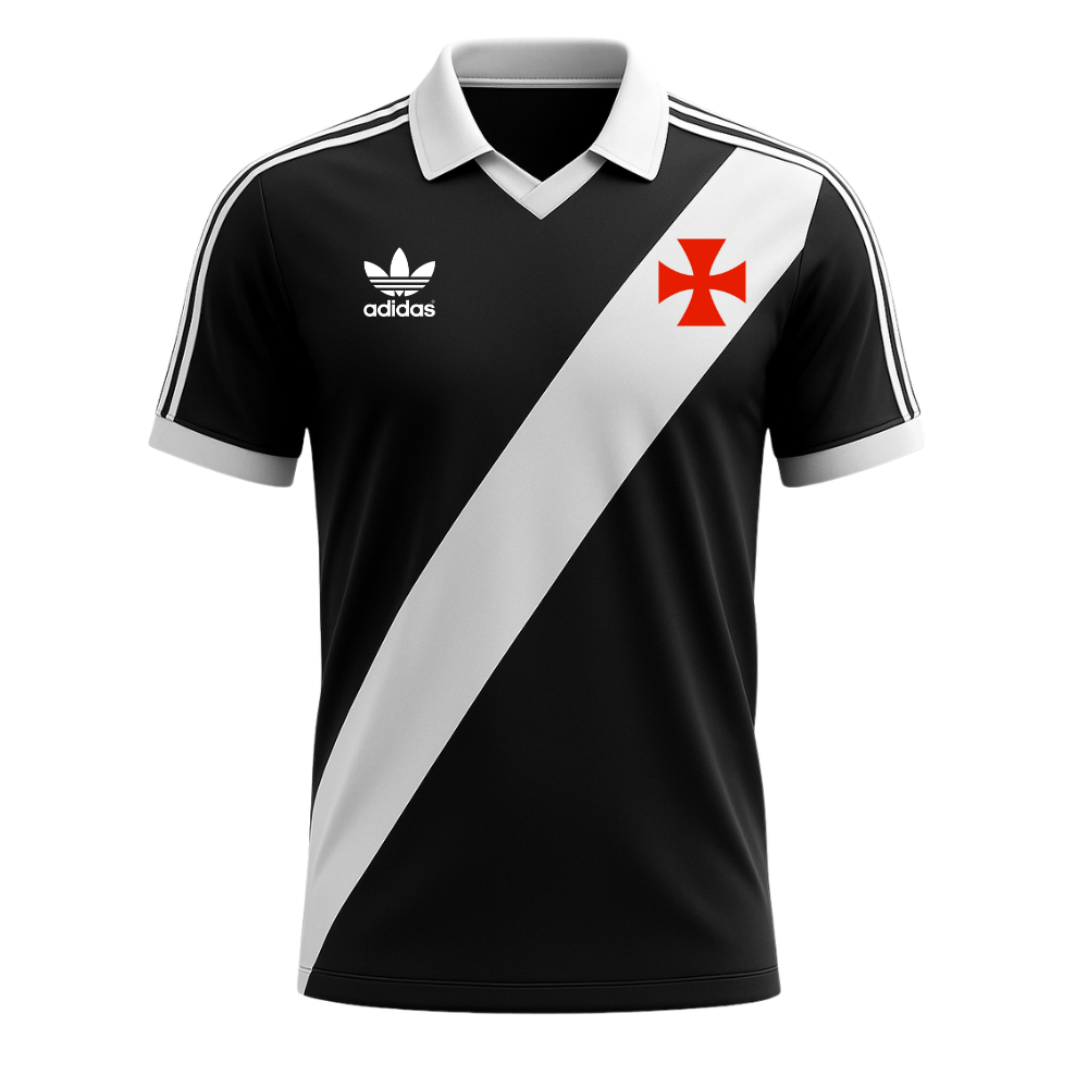 CAMISA RETRÔ VASCO DA GAMA HOME 1988