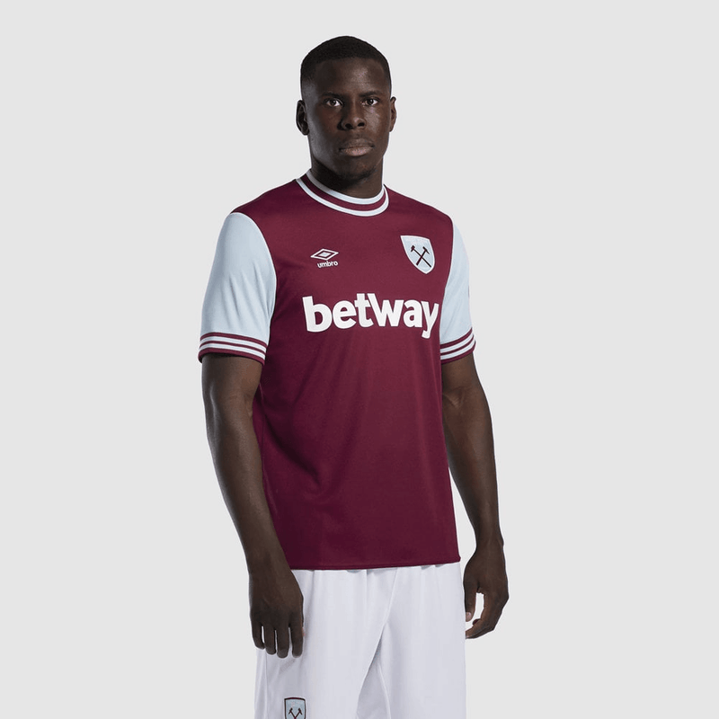 camisa-west-ham-24-25-vermelha-umbro-betway-lançamento