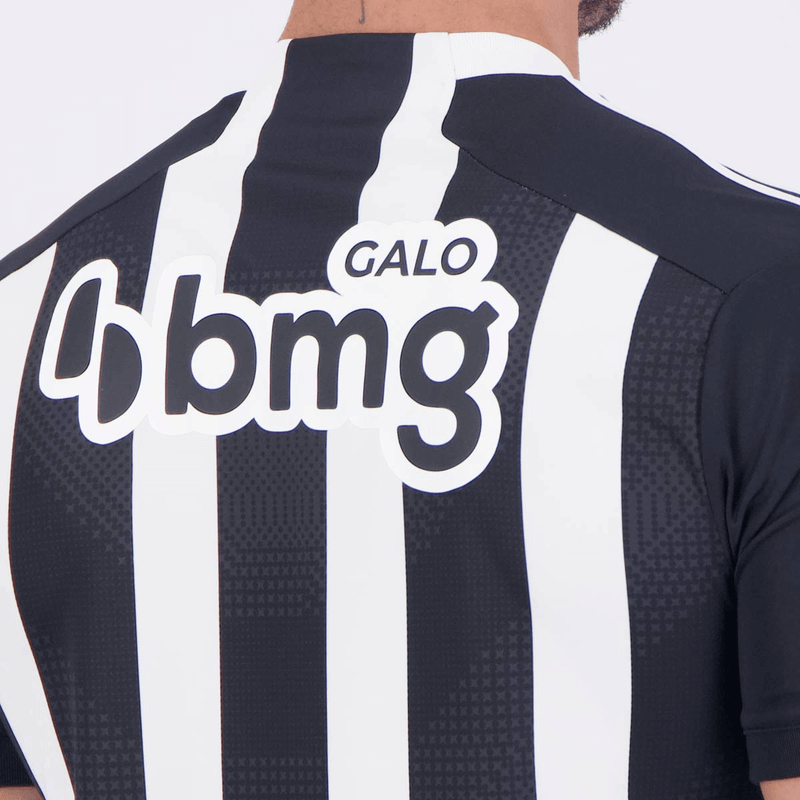 CAMISA ATLÉTICO MINEIRO I 2024/25 HOME TORCEDOR PRETA/BRANCA