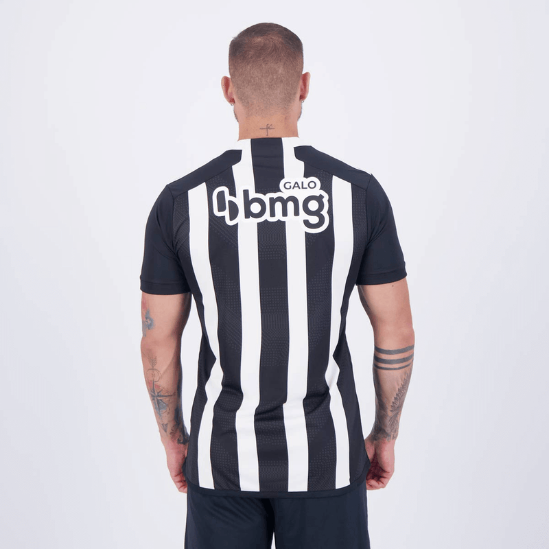 CAMISA ATLÉTICO MINEIRO I 2024/25 HOME TORCEDOR PRETA/BRANCA