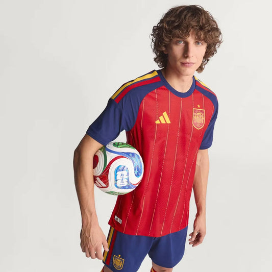 CAMISA ESPANHA TITULAR COPA DO MUNDO 2026 VERSÃO JOGADOR