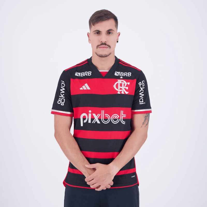 camisa_adidas_flamengo_2023_23-24_masculina-lançamento-torcedor-preta-VERMELHA