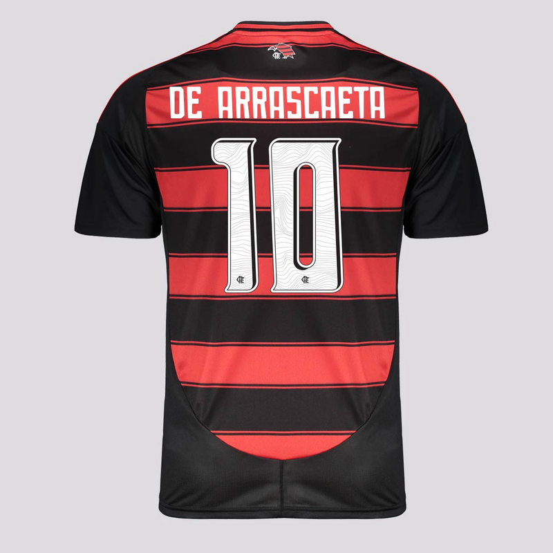 CAMISA FLAMENGO HOME I 2025/26 TORCEDOR RUBRO NEGRA