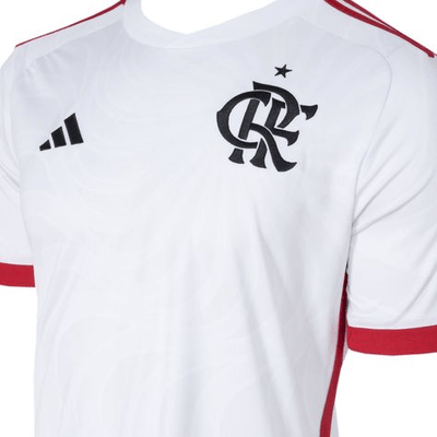 camisa_adidas_flamengo_infantil_conjunto-infantil-lançamento-torcedor-HA-2024-25-branca-home-adidas