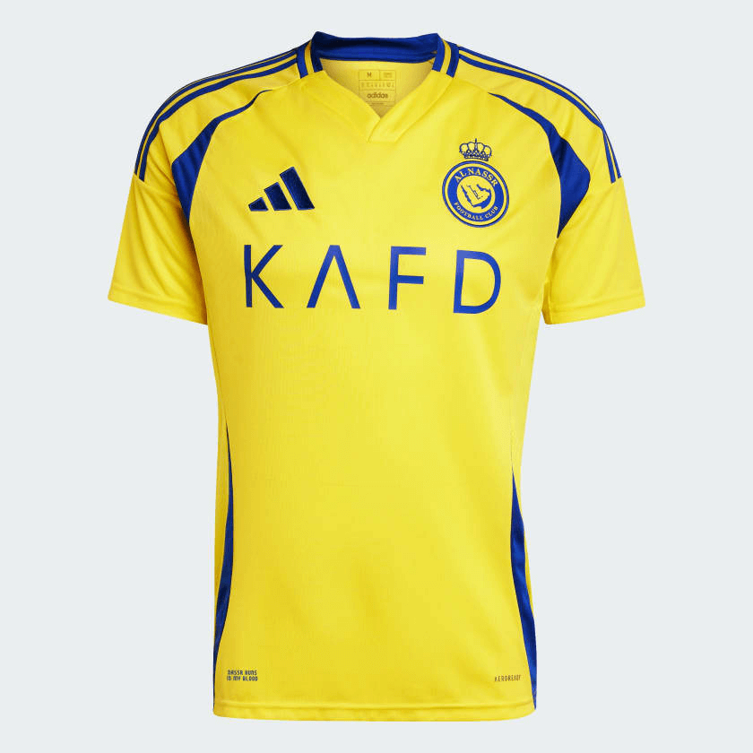 CAMISA AL NASSR I HOME 2024/25 TORCEDOR AMARELA