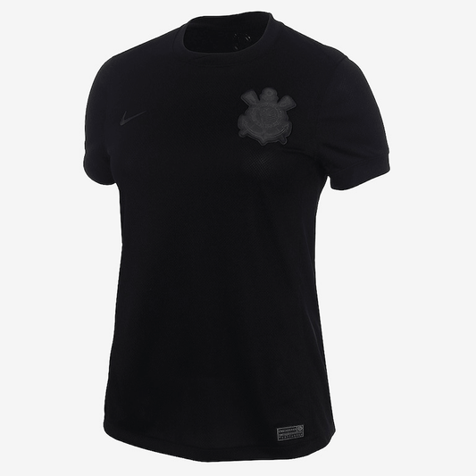 CAMISA FEMININA TIMAO II AWAY 2024/25 PRETO