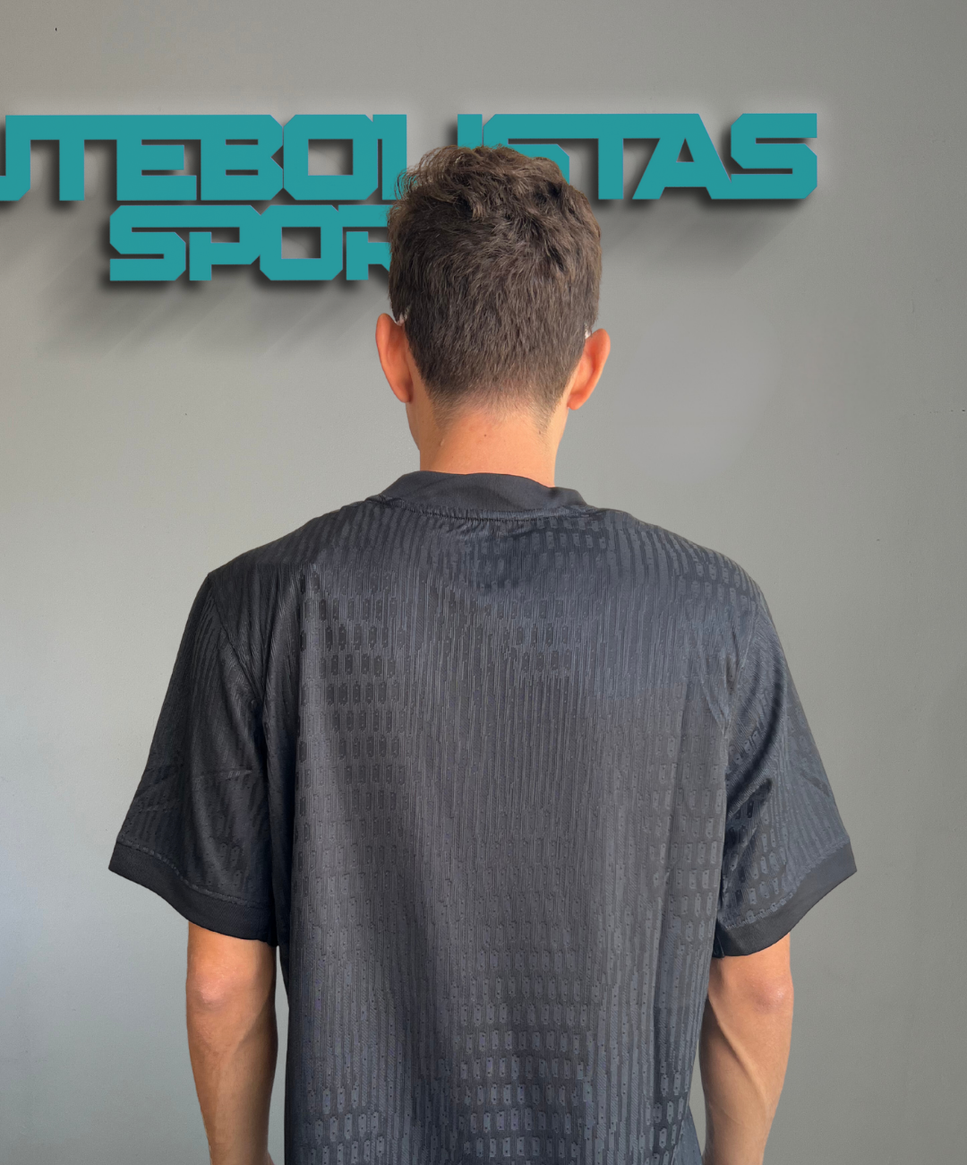 CAMISA TIMAO II AWAY 2024/25 VERSÃO JOGADOR PRETA ALL BLACK