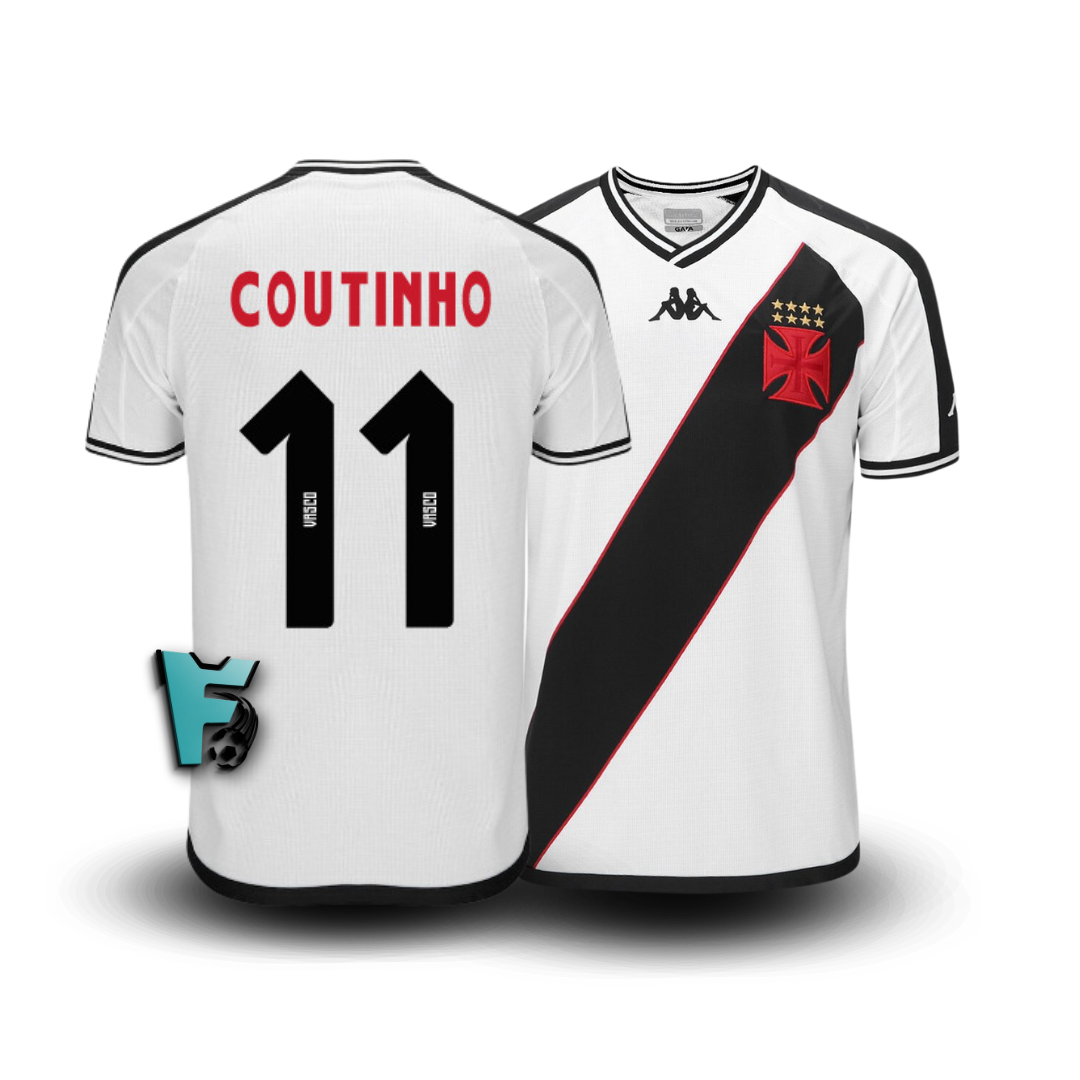 CAMISA VASCO COUTINHO #11 II AWAY 2024/25 TORCEDOR
