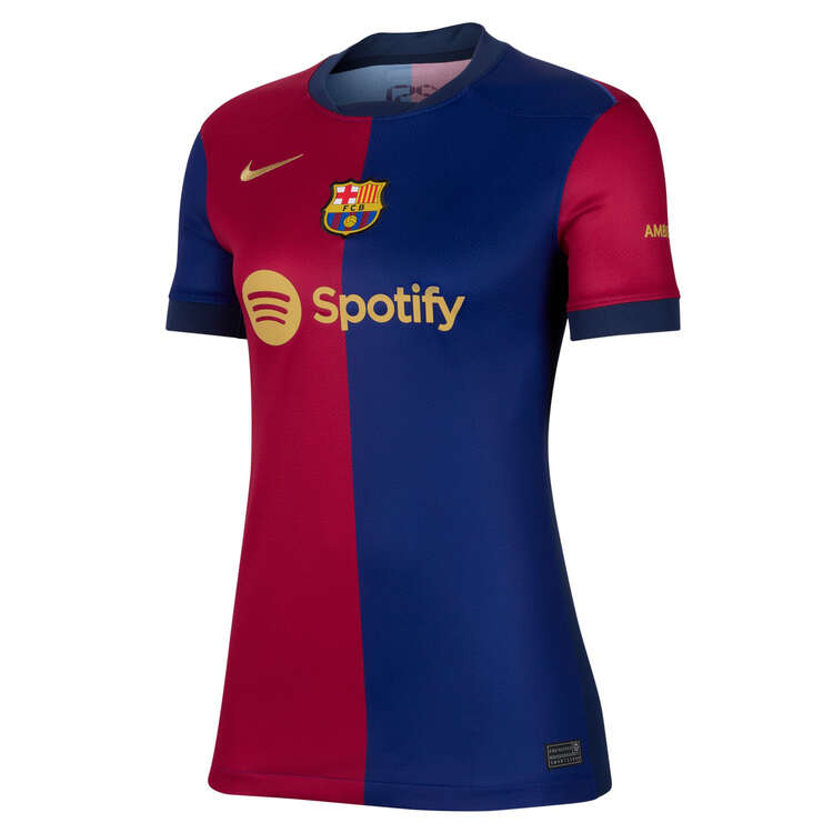 CAMISA FEMININA BARCELONA I 2024/25 GRENÁ