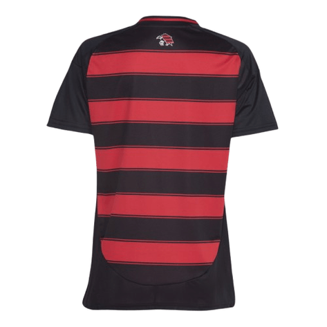 CAMISA FEMININA FLAMENGO HOME I 2025/26 RUBRO NEGRA