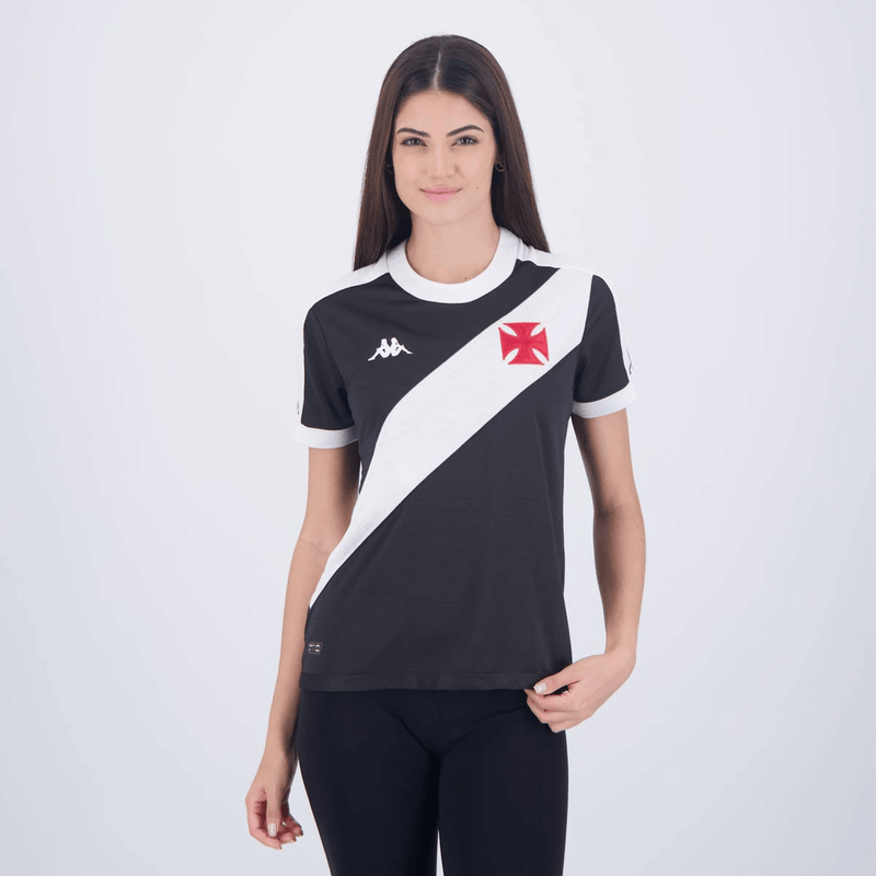 camisa_kappa_vasco_feminina_1_i_brasileirão_lançamento_torcedor_preta_2024-25_home_roberto_dinamite_payet