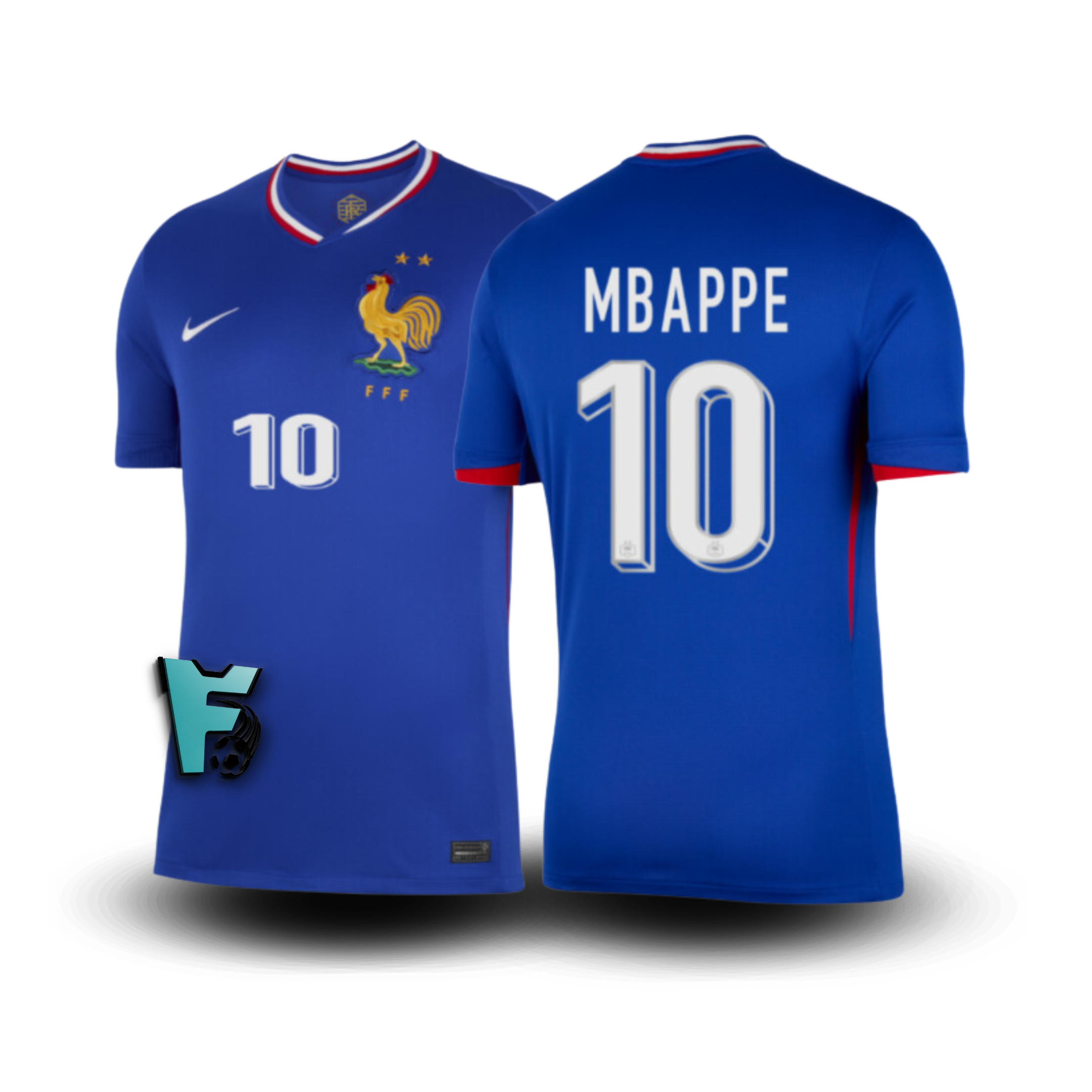 CAMISA FRANÇA MBAPPE #10 HOME I 2024/25 TORCEDOR EUROCOPA