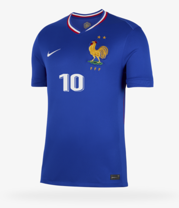 CAMISA FRANÇA MBAPPE #10 HOME I 2024/25 TORCEDOR EUROCOPA