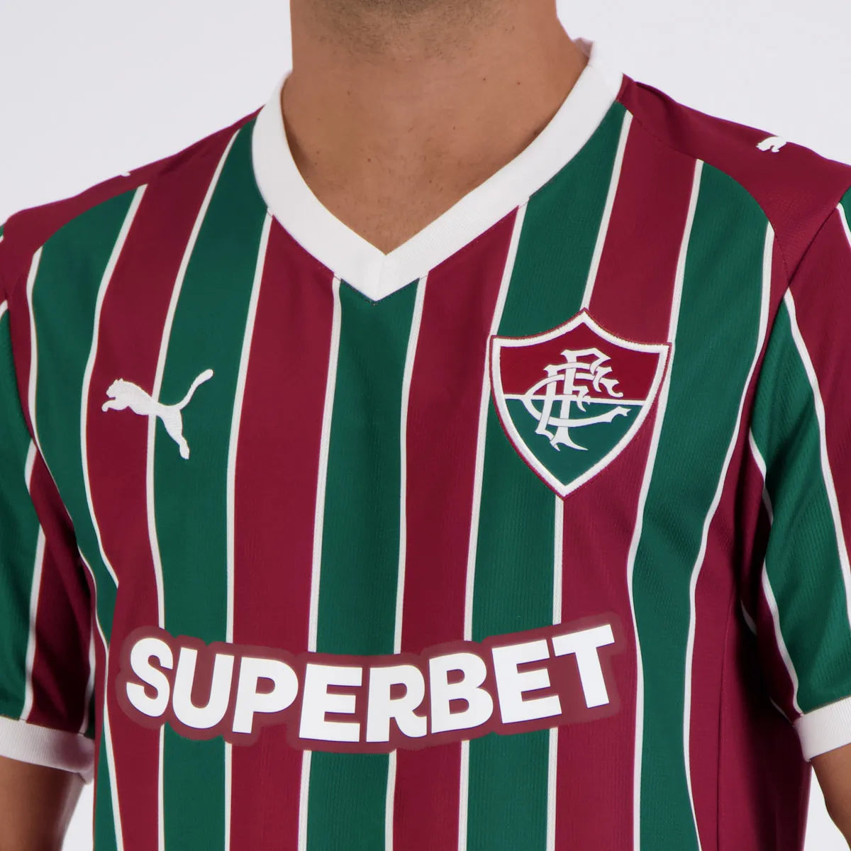 CAMISA FLUMINENSE TITULAR I 2026/27 MASCULINA TORCEDOR PRONTA ENTREGA