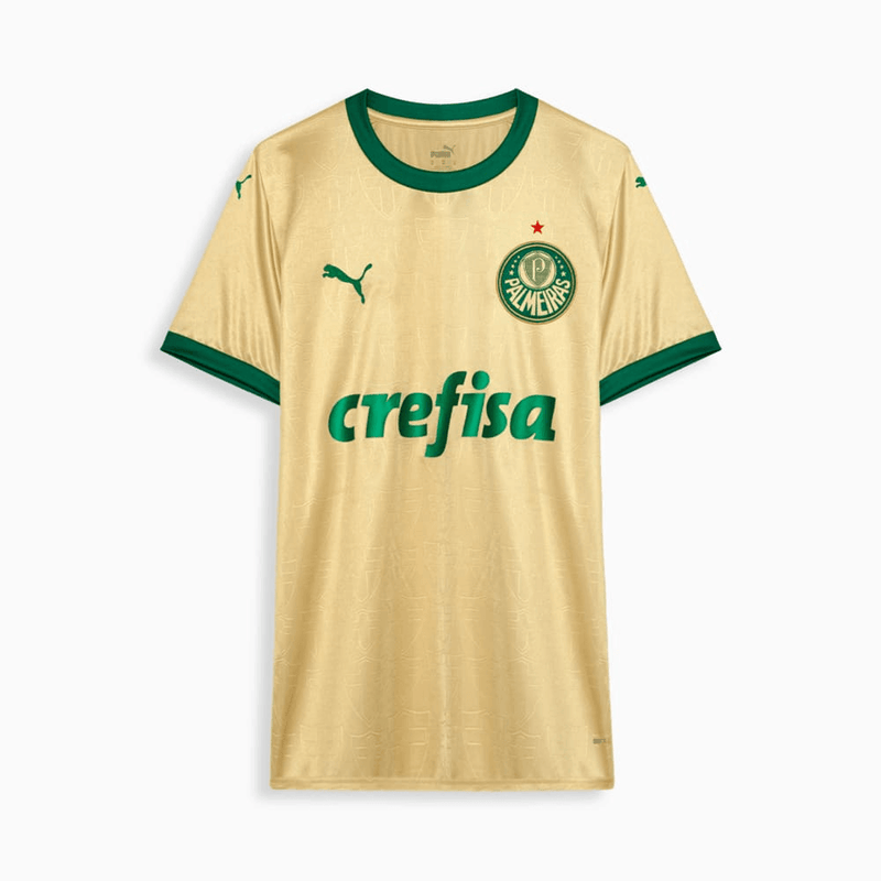 CAMISA PALMEIRAS III TERCEIRA 2024/25 TORCEDOR DOURADA