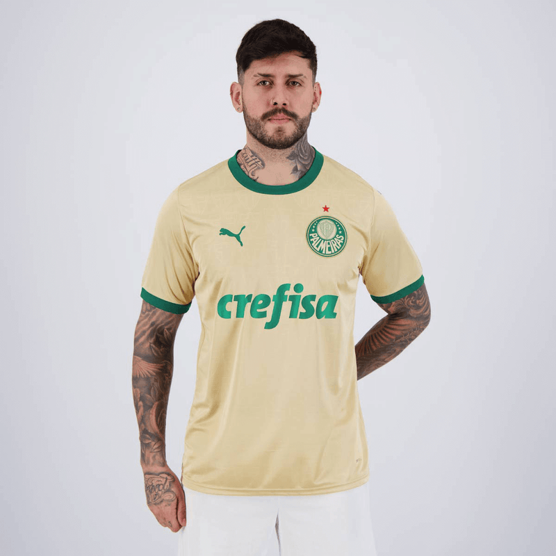 CAMISA PALMEIRAS III TERCEIRA 2024/25 TORCEDOR DOURADA