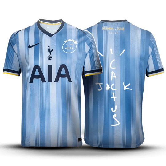 CAMISA TRAVIS SCOTT X TOTTENHAM 2024 CACTUS JACK